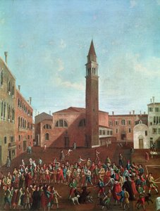 Combattimento di orsi nel Campo Sant