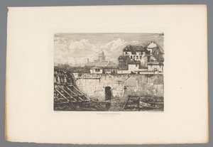 Vista sulle rovine dell