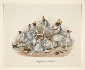 Famiglia di Pulcinella da Gaetano Dura