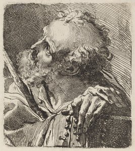 Busto di un santo da Gaetano Gandolfi