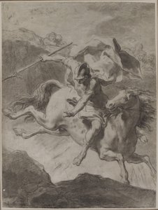 Morte di Marco Curzio da Gaetano Gandolfi