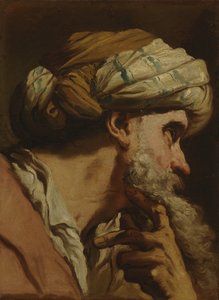 Studio di una testa orientale