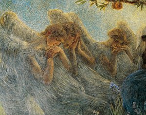 Angeli (dettaglio) da Gaetano Previati