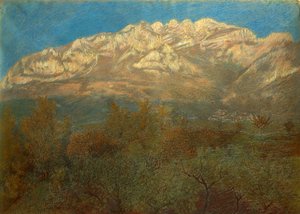 Monte Resegone da Gaetano Previati