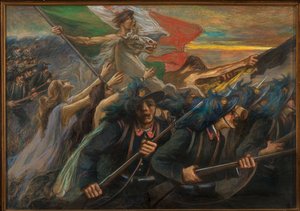 Trento e Trieste, La Carica dei Bersaglieri