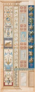 Pilastro Loggia II (decorazione con cavallo sellato al centro)