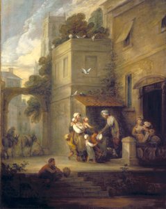 Carità che allevia la sofferenza da Gainsborough Dupont