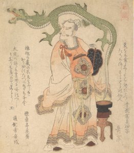 Saggio Cinese che Evoca un Drago, ca. 1825
