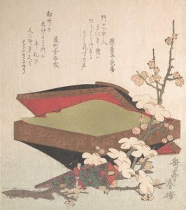 Fiori di pruno e scatola di dolci, 1819