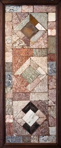 Pavimentazione, - (Opus sectile in marmo)