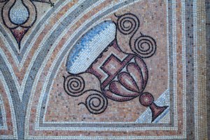Mosaico romano da Gallo-Roman Gallo-Roman