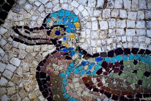 Mosaico romano da Gallo-Roman Gallo-Roman