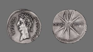 Denario raffigurante l