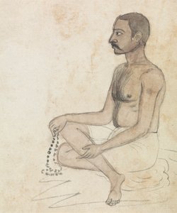 Uomo con rosario