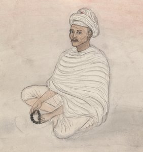 Uomo in preghiera da Gangaram Chintaman Tambat