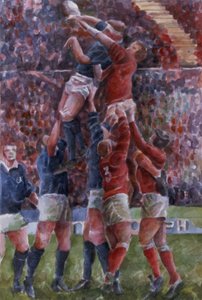 Internazionale di Rugby, Galles V Scozia da Gareth Lloyd Ball