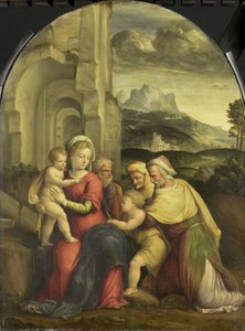 La Sacra Famiglia da Garofalo