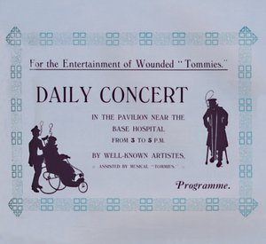 Pubblicità per un concerto, 1917