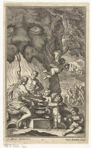 Allegoria della fugacità della vita da Gaspar Bouttats