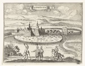 Vista di Levice da Gaspar Bouttats