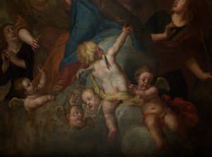 Chiesa parrocchiale (Sint-Walburgakerk). Dipinto. Gaspar de Crayer. 1652 da Gaspar De Crayer