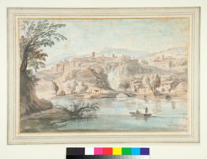 Paesaggio a Tivoli da Gaspar van Wittel