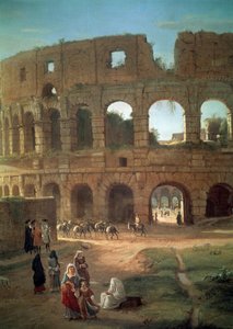 Il Colosseo (dettaglio) da Gaspar van Wittel