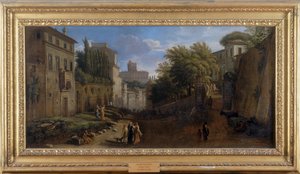 Via Capo le Case da Gaspar van Wittel