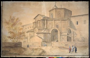 Basilica di San Vitale, Ravenna da Gaspar van Wittel