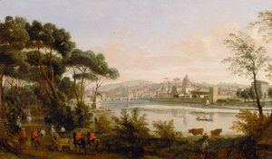 Veduta di Firenze da Gaspar van Wittel
