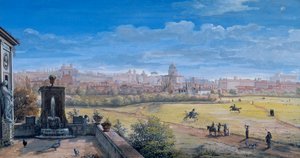 Veduta di Roma da Gaspar van Wittel