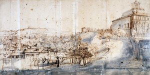 Villa Medici a Roma da Gaspar van Wittel