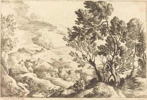 Paesaggio romano da Gaspard Dughet