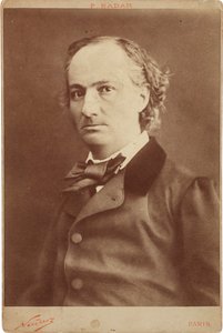 Ritratto di Charles Baudelaire 1821-1867, ca 1855 da Gaspard Félix Nadar