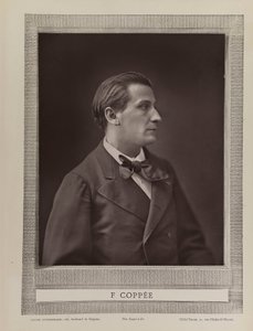Ritratto del poeta François Coppée 1842-1908, c. 1875 da Gaspard Félix Nadar
