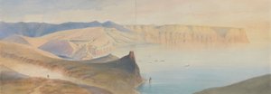 Capo Aia e Baia di Balaklava, 1854 da Gaspard Le Marchant Tupper
