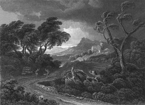 Una tempesta di terra (incisione)