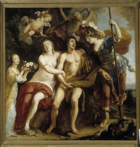 Ercole, Onfale e Minerva