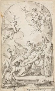Morte di San Giuseppe da Gaspare Diziani