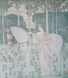 Nausicaa, illustrazione dal Libro 6 dell