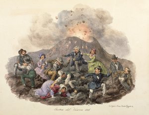 La discesa del Monte Vesuvio da Gatti and Dura