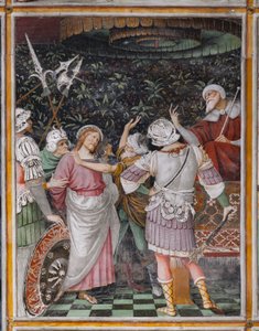 Gesù davanti a Re Erode (dettaglio) da La vita e la Passione di Cristo da Gaudenzio Ferrari