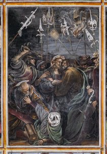 Bacio di Giuda (dettaglio) da La vita e la Passione di Cristo