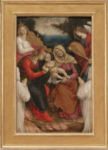Madonna col Bambino, Sant