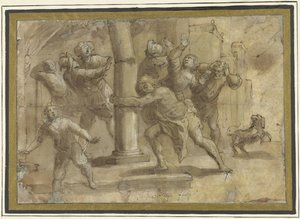 Sansone fa crollare il tempio