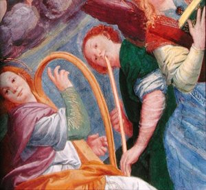 Il concerto degli angeli da Gaudenzio Ferrari