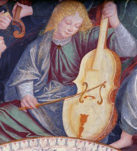Il concerto degli angeli (dettaglio) da Gaudenzio Ferrari
