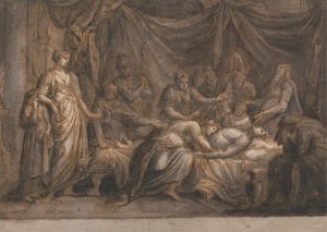 Andromaca piange la morte di Ettore da Gavin Hamilton