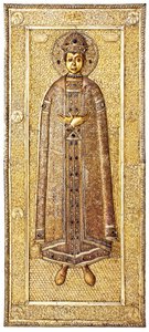 Reliquiario dello Tsarevich Dmitry, 1628-1630 da Gavrila, Ovdokimov