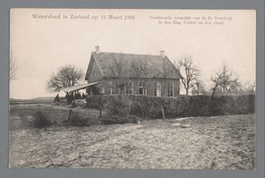 Inondazione in Zelanda il 12 marzo 1906 da Gebroeders van Straaten